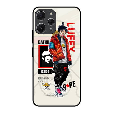 Bape Luffy Glossy Case for Redmi 12