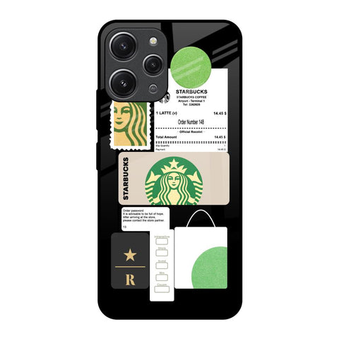 Coffee Latte Glossy Case for Redmi 12