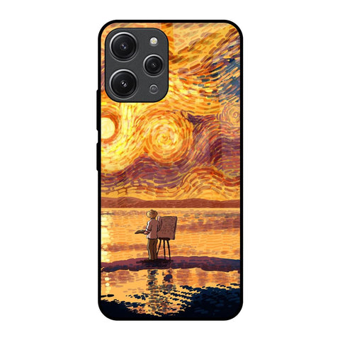 Sunset Vincent Glossy Case for Redmi 12