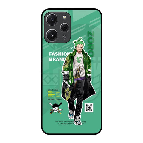Zoro Bape Glossy Case for Redmi 12