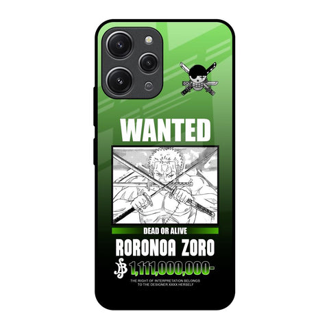 Zoro Wanted Glossy Case for Redmi 12