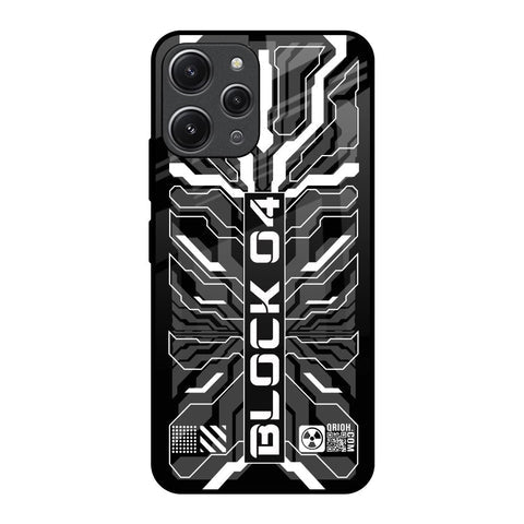 Monochrome Magic Glossy Case for Redmi 12