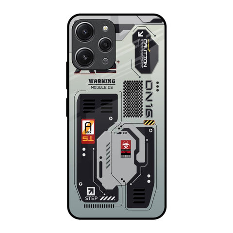Techno Vibes Glossy Case for Redmi 12