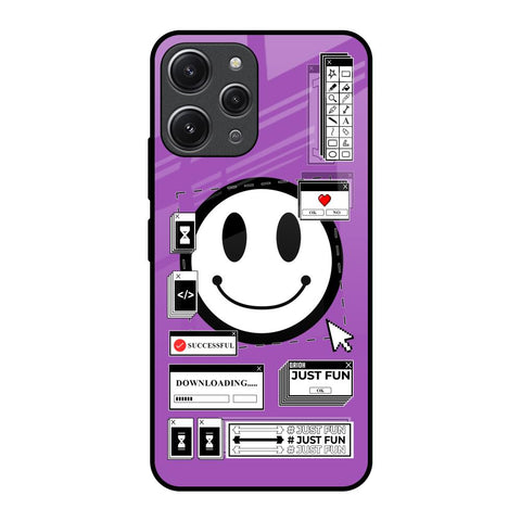 Code with Smile Glossy Case for Redmi 12