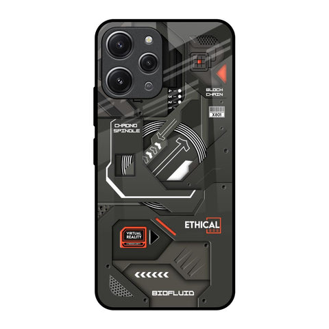 Tech Aesthetics Glossy Case for Redmi 12