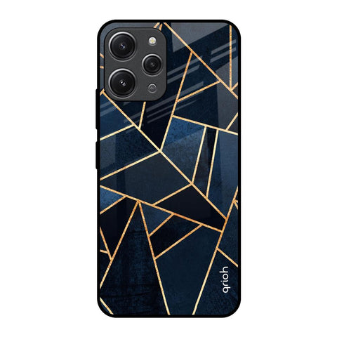 Abstract Tiles Glossy Case for Redmi 12