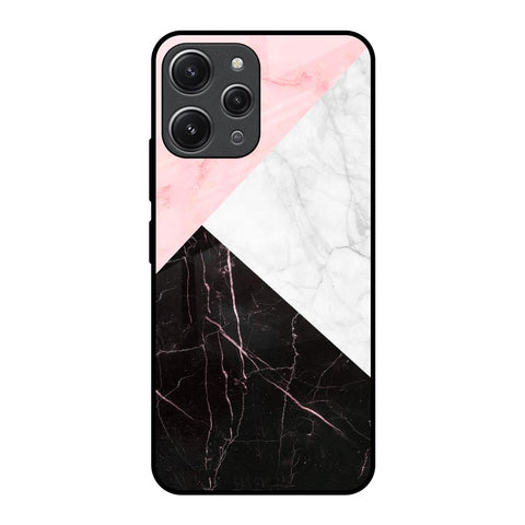Marble Collage Art Glossy Case For Redmi 12