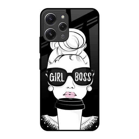 Girl Boss Glossy Case For Redmi 12