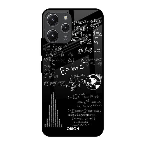 Funny Math Glossy Case for Redmi 12