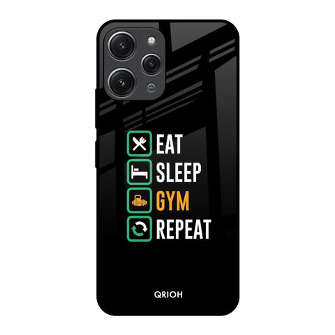 Daily Routine Glossy Case for Redmi 12