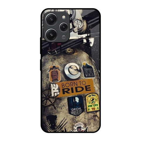 Ride Mode On Glossy Case for Redmi 12