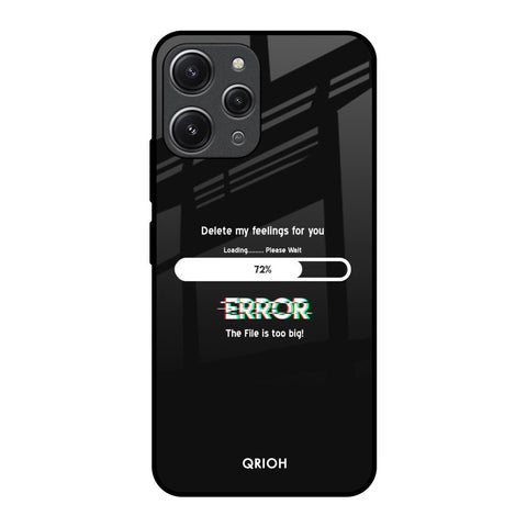 Error Glossy Case for Redmi 12