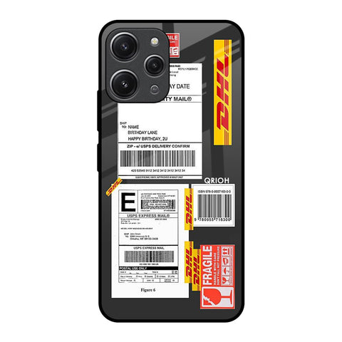 Cool Barcode Label Glossy Case For Redmi 12