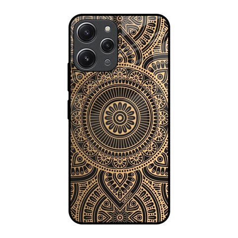 Luxury Mandala Glossy Case for Redmi 12