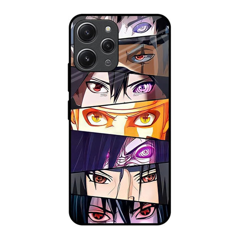 Anime Eyes Glossy Case for Redmi 12
