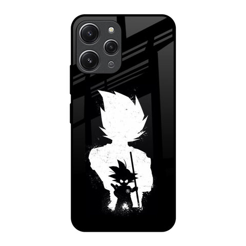Monochrome Goku Glossy Case for Redmi 12