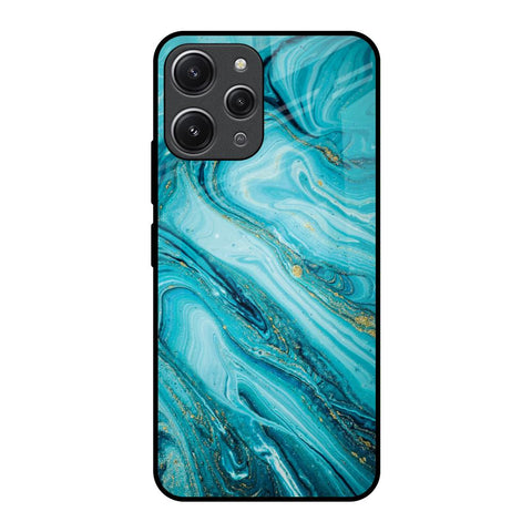 Ocean Marble Glossy Case for Redmi 12