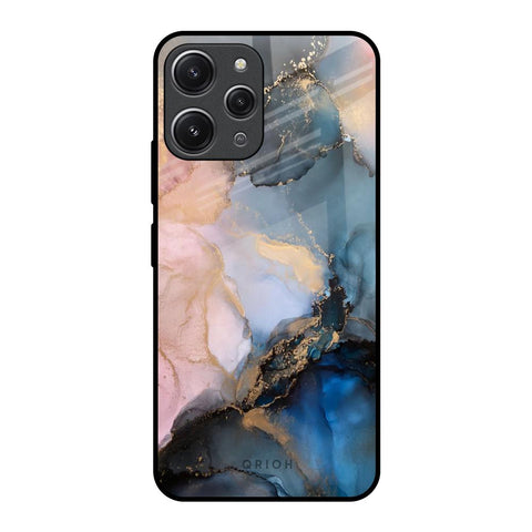 Marble Ink Abstract Glossy Case for Redmi 12