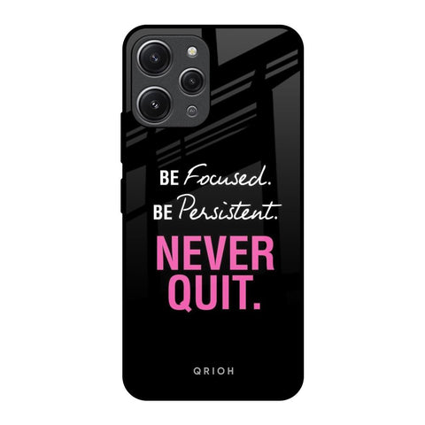Be Focused Glossy Case for Redmi 12