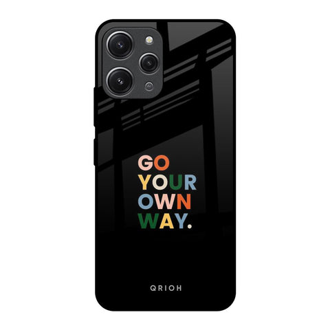 Go Your Own Way Glossy Case for Redmi 12
