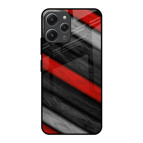 Soft Wooden Texture Glossy Case for Redmi 12