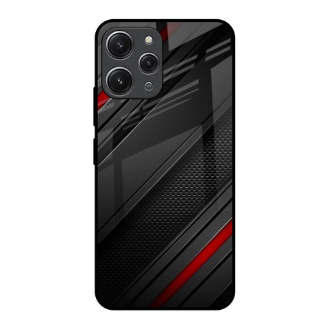 Modern Abstract Glossy Case for Redmi 12