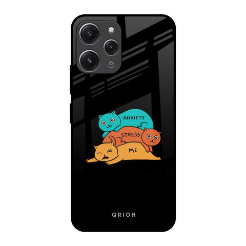 Anxiety Stress Glossy Case for Redmi 12
