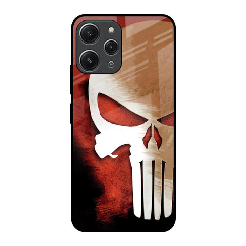 Red Skull Glossy Case for Redmi 12