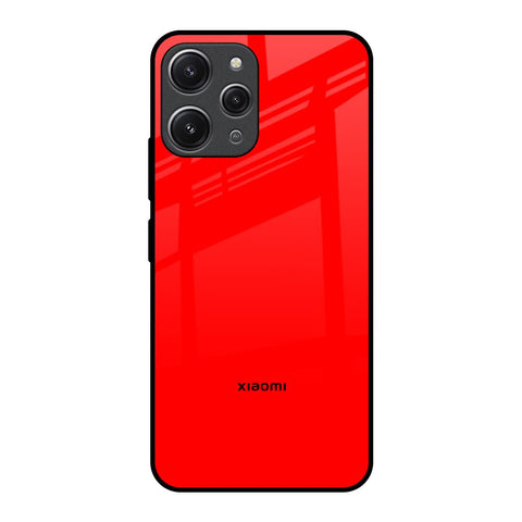 Blood Red Glossy Case for Redmi 12