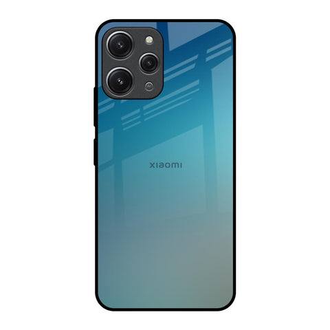 Sea Theme Gradient Glossy Case for Redmi 12