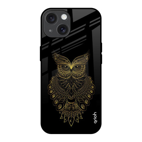 Golden Owl Glossy Case for iPhone 15