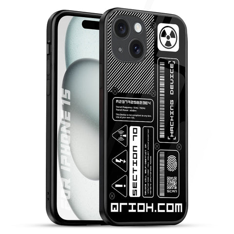 Futuristic Art Glossy Case for iPhone 15