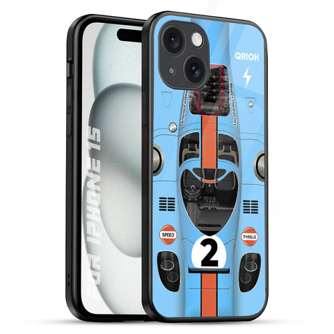 Race Laboratory Glossy Case for iPhone 15