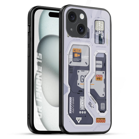 Tech Savvy Glossy Case for iPhone 15