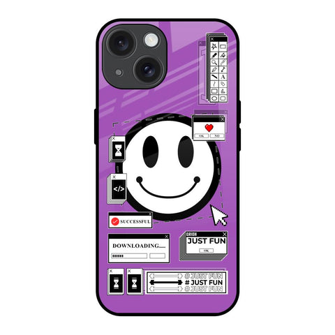 Code with Smile Glossy Case for iPhone 15