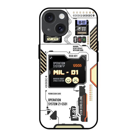 Tech Display Glossy Case for iPhone 15