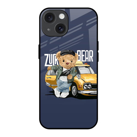 Adventurous Bear Glossy Case for iPhone 15