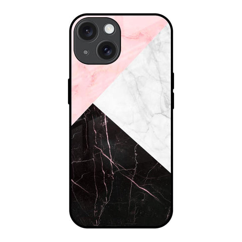 Marble Collage Art Glossy Case For iPhone 15