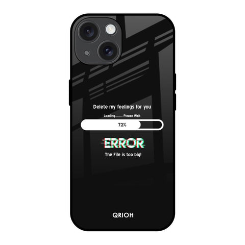 Error Glossy Case for iPhone 15