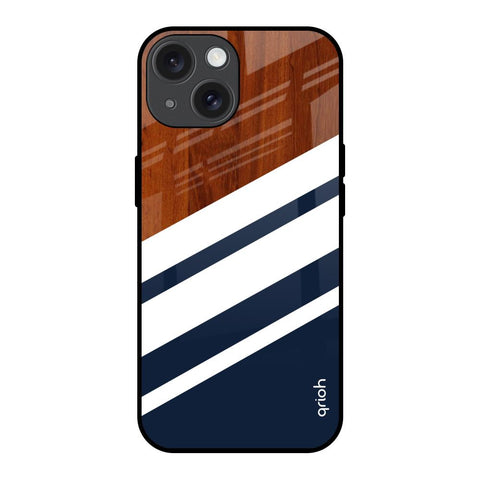 Bold Stripes Glossy Case for iPhone 15