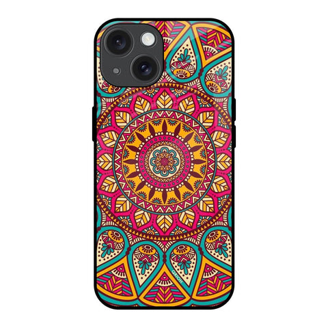 Elegant Mandala Glossy Case for iPhone 15