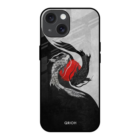 Japanese Art Glossy Case for iPhone 15