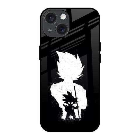 Monochrome Goku Glossy Case for iPhone 15