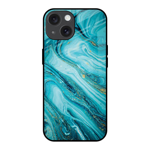 Ocean Marble Glossy Case for iPhone 15