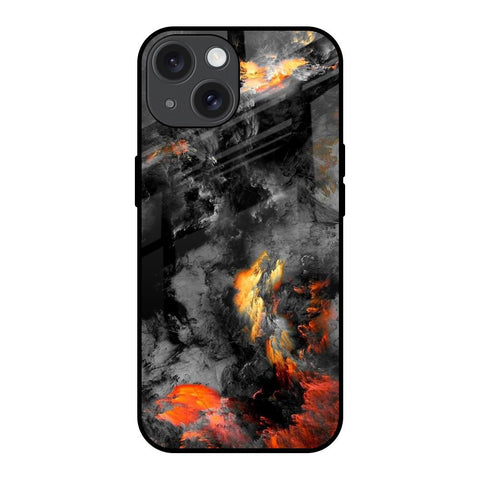 Lava Explode Glossy Case for iPhone 15