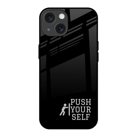 Push Your Self Glossy Case for iPhone 15