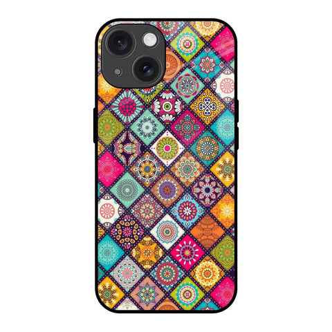Multicolor Mandala Glossy Case for iPhone 15