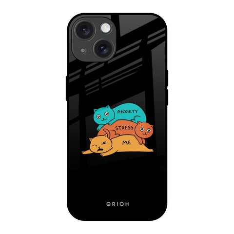 Anxiety Stress Glossy Case for iPhone 15