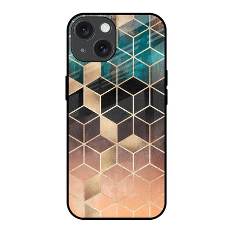 Bronze Texture Glossy Case for iPhone 15