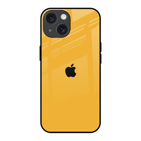 Fluorescent Yellow Glossy case for iPhone 15